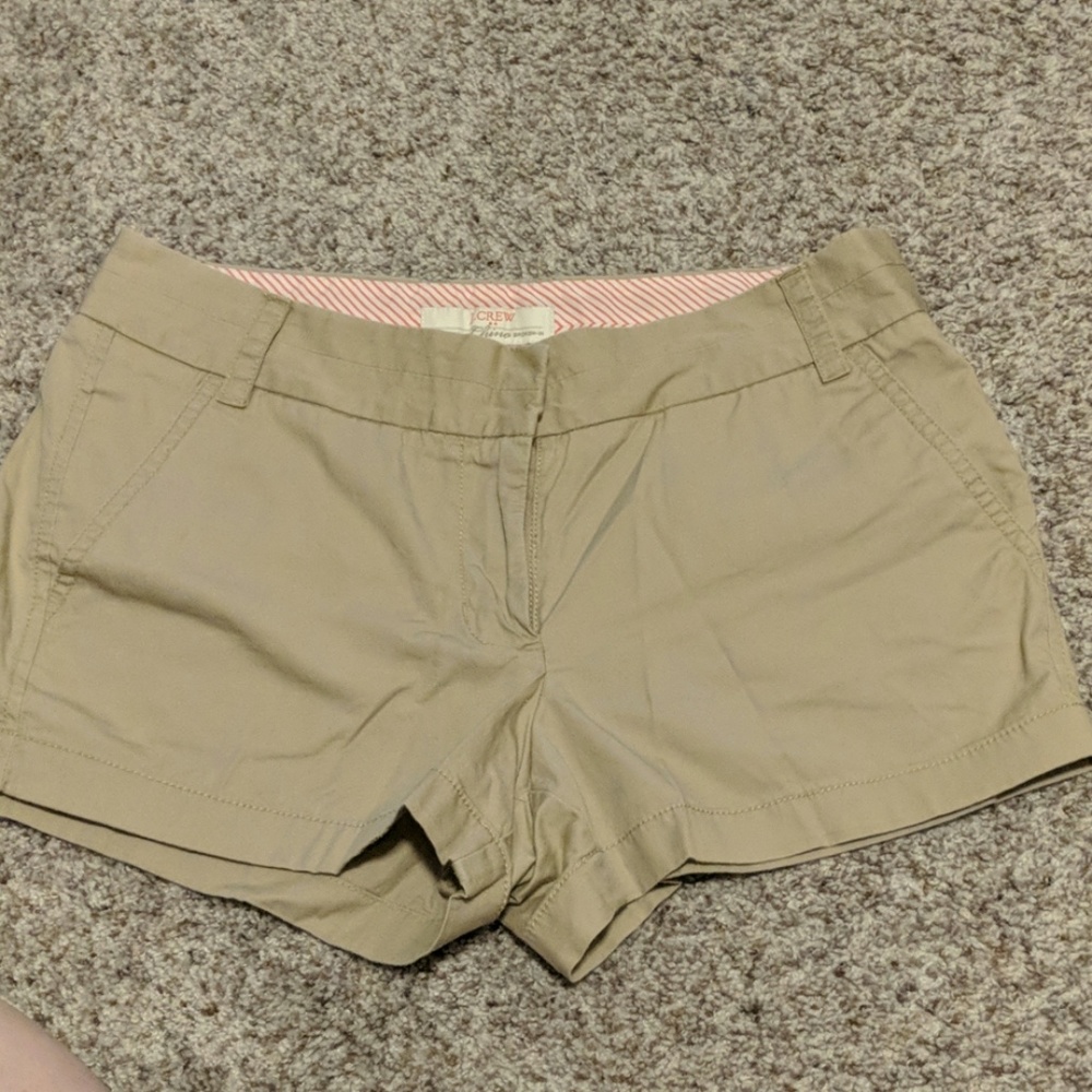 J.Crew khaki Chino Shorts